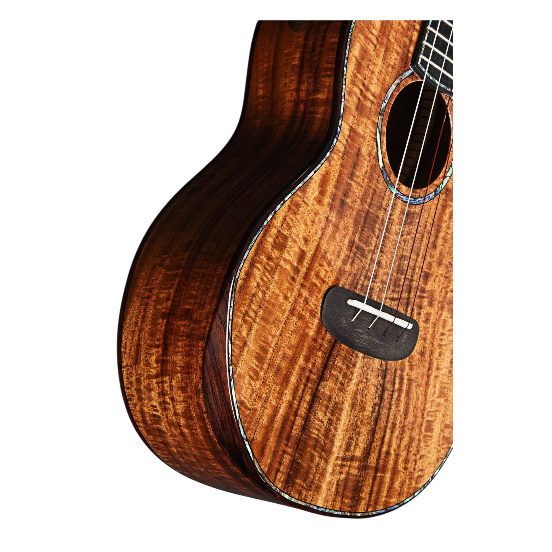 KA-CTD-SA-TG Tenor Ukulele Contour Deluxe All Solid Gloss Acacia